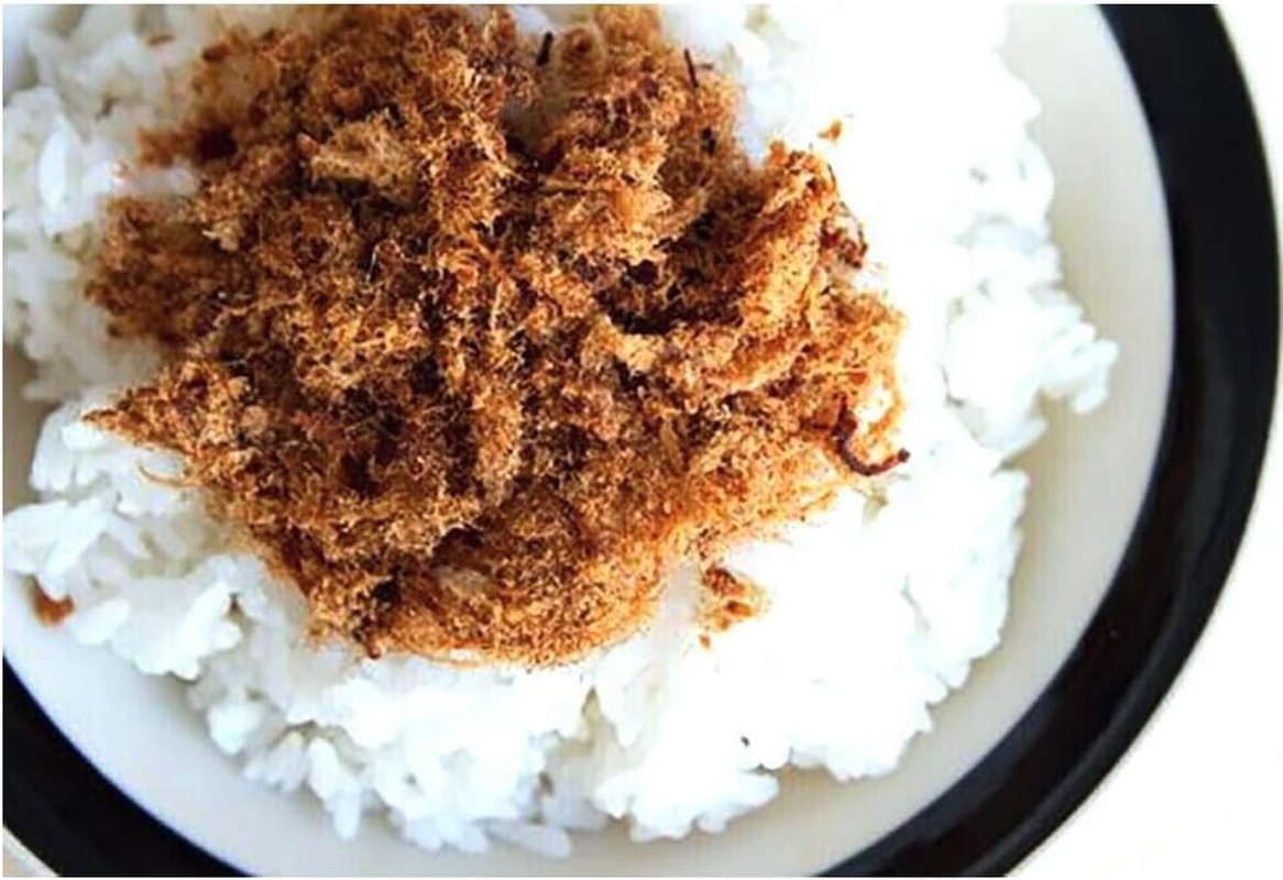 WEI-I Shredded Dried Pork Floss Seasoning Savoury Congee Snack, No MSG 540G image number 3