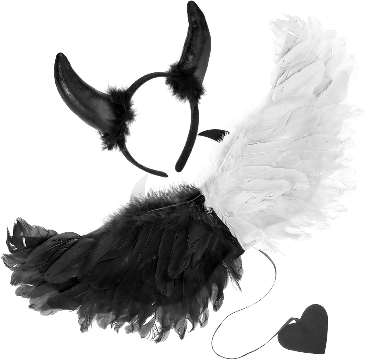 CHILDWEET 1 Set Halloween Costumes Wing Costume Party Wing Prop Party Costume Wing Prop Wing for Masquerade Wing Prop for Masquerade Wing Prop for Halloween Cosplay Headband