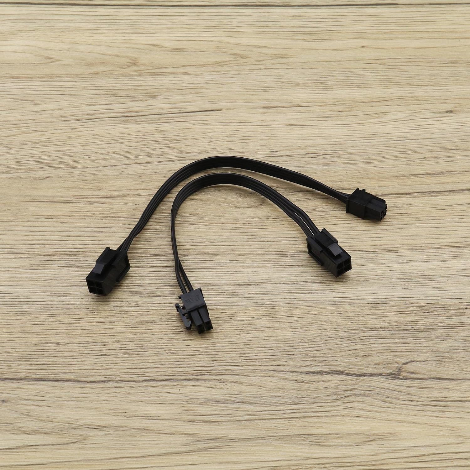 SING F LTD 2PCS ATX 4 Pin Male to Female CPU Power Extension Cable for Desktop Computer 12V 18 AWG 22Cm image number 6