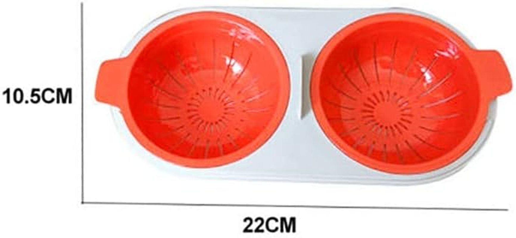 Egg Poacher Microwave Oven Kitchen Novelty Gadgets Sandwich Breakfast Cooker, Quick, Easy & Healthy Breakfast Maker image number 3