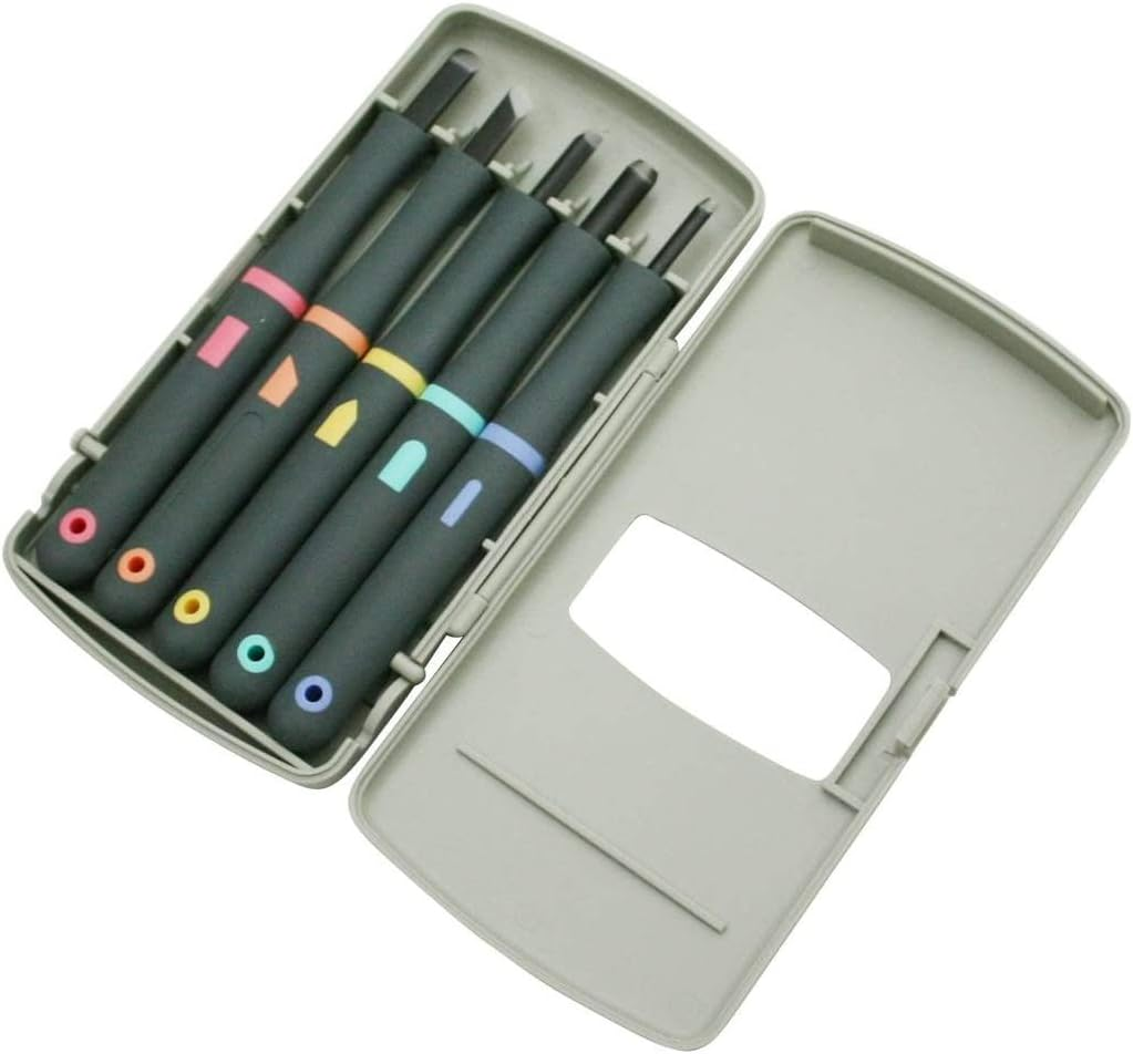 Yodhiharu Carving Tools GX with Steel 5 Pieces image number 2