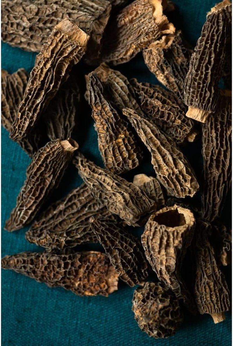 Heng Fai Dried Morel Mushrooms | Premium Gourmet Food Ingredient for Sauces, Soups, and Fine Dishes | Rich, Nutty, and Earthy Flavour | Hand-Selected High-Quality Dried Morels | 20G Pack image number 3