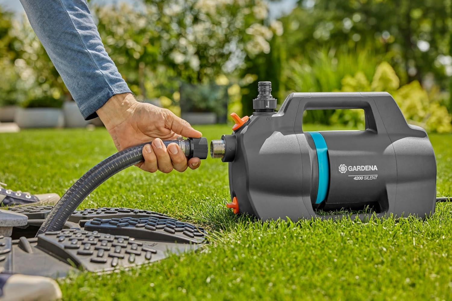 Gardena Suction Unit 7 M, Black, 29.99X19.98X19.98 Cm