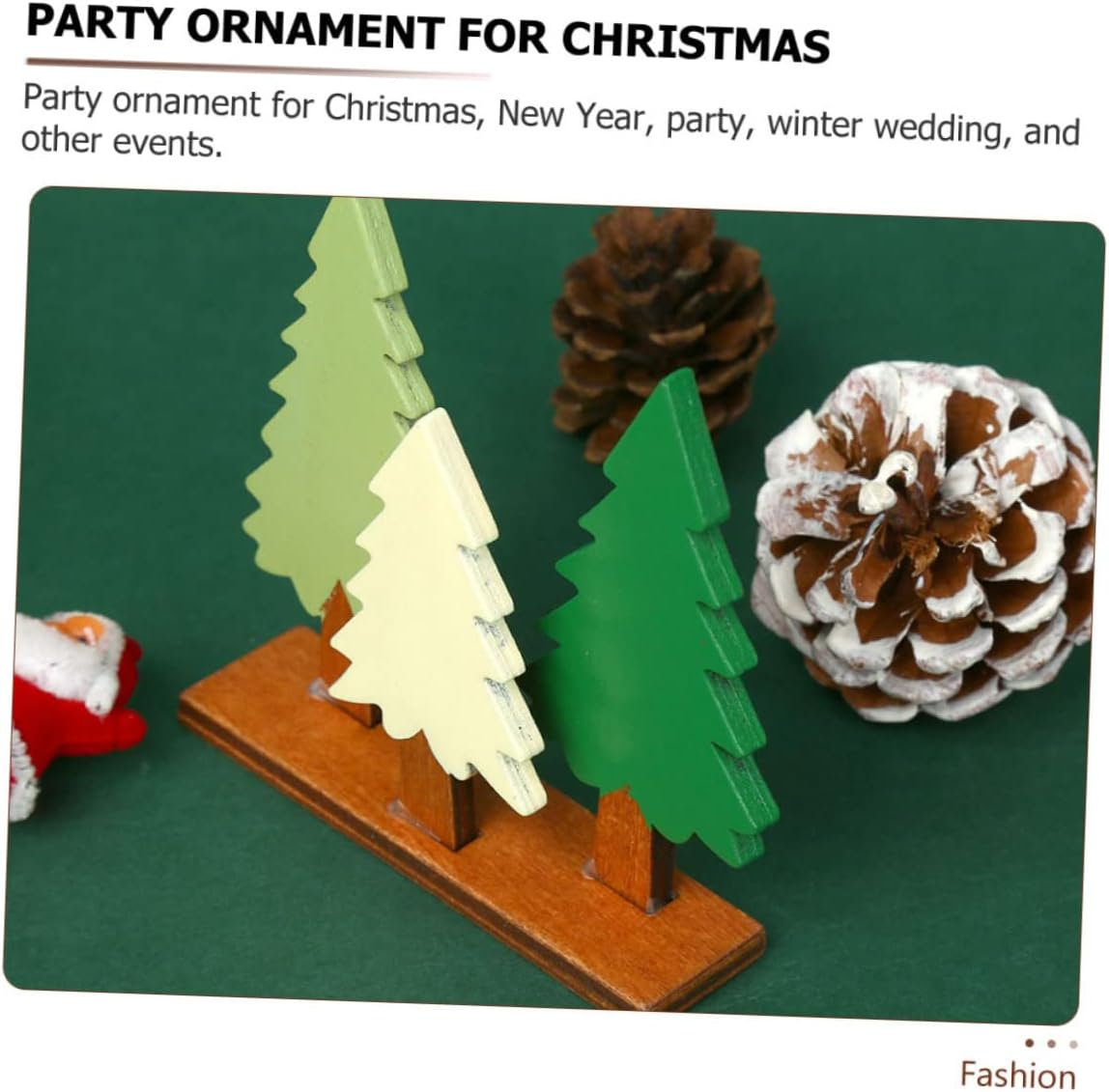 Realistic Emulation Pine Tree Artificial Tree Model for Christmas Decor Home Office Car Dining Room Bar Caf&eacute; for Present image number 4