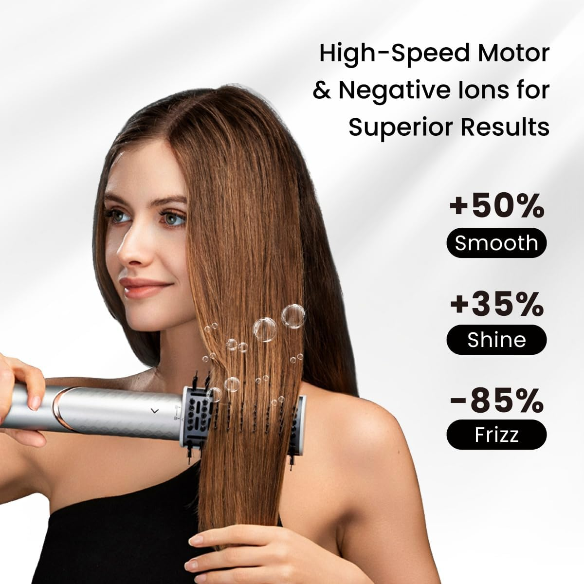 GLAMUP&reg; 5 in 1 Flex Hair Styler-Advanced High Speed Hair Dryer with Air Curler, Hair Dryer Brush, No Heat Damage, for All Hair Types, Perfect for Travel, Gift Set image number 1