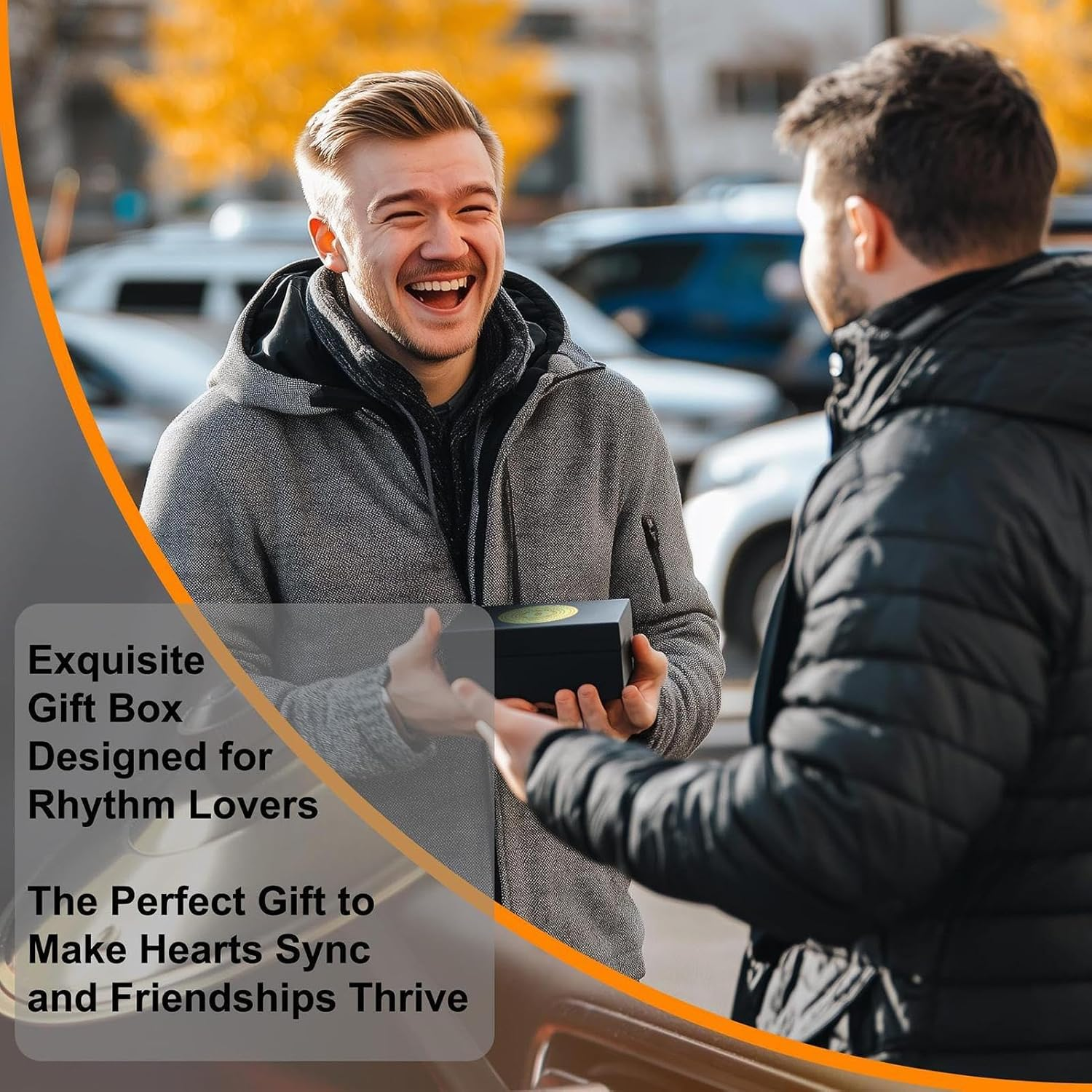 Car Drum Set Air Vent, Mini Dashboard Percussion Instrument, Crash Drums Kit to Driving Fun or Recording Studio for Musicians and Car Enthusiasts, Indoor and Outdoor Use, Gold & Silver image number 5