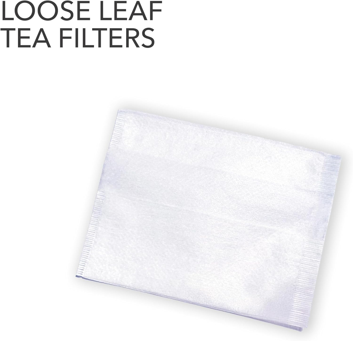 Japanese Green Tea CO. Loose Leaf Tea Bags &ndash; Pack of 144 Disposable White Paper Tea Infusers &ndash; Oversized, Biodegradable, Eco-Friendly