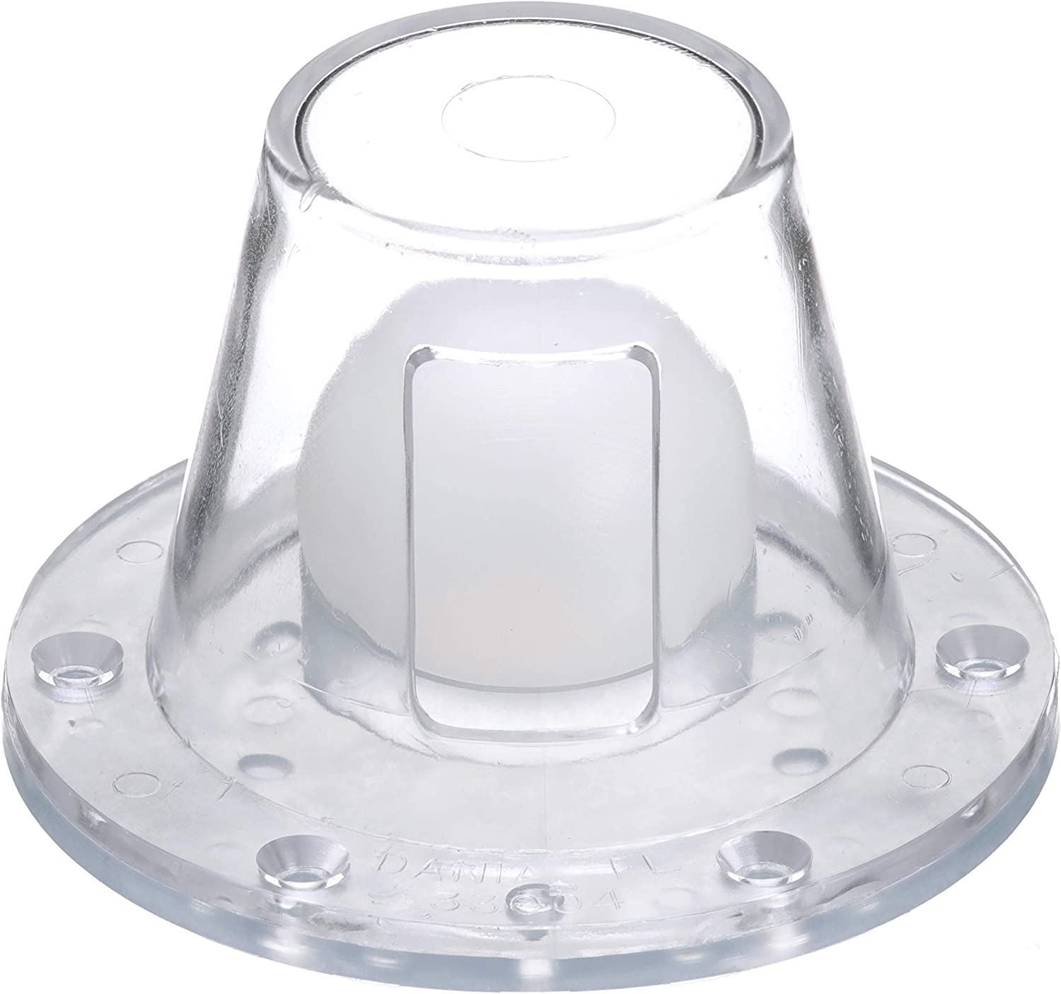 Seachoice Self-Bailing Scupper, Large, Clear, Fits 1.5-3 In. Openings image number 3