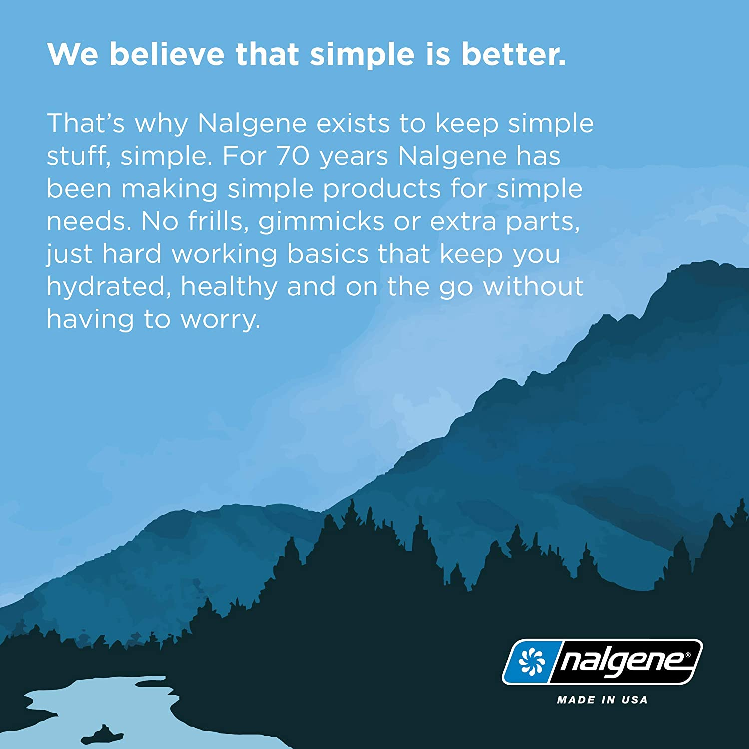 Nalgene on the Fly Bpa-Free Water Bottle Replacement Cap image number 1