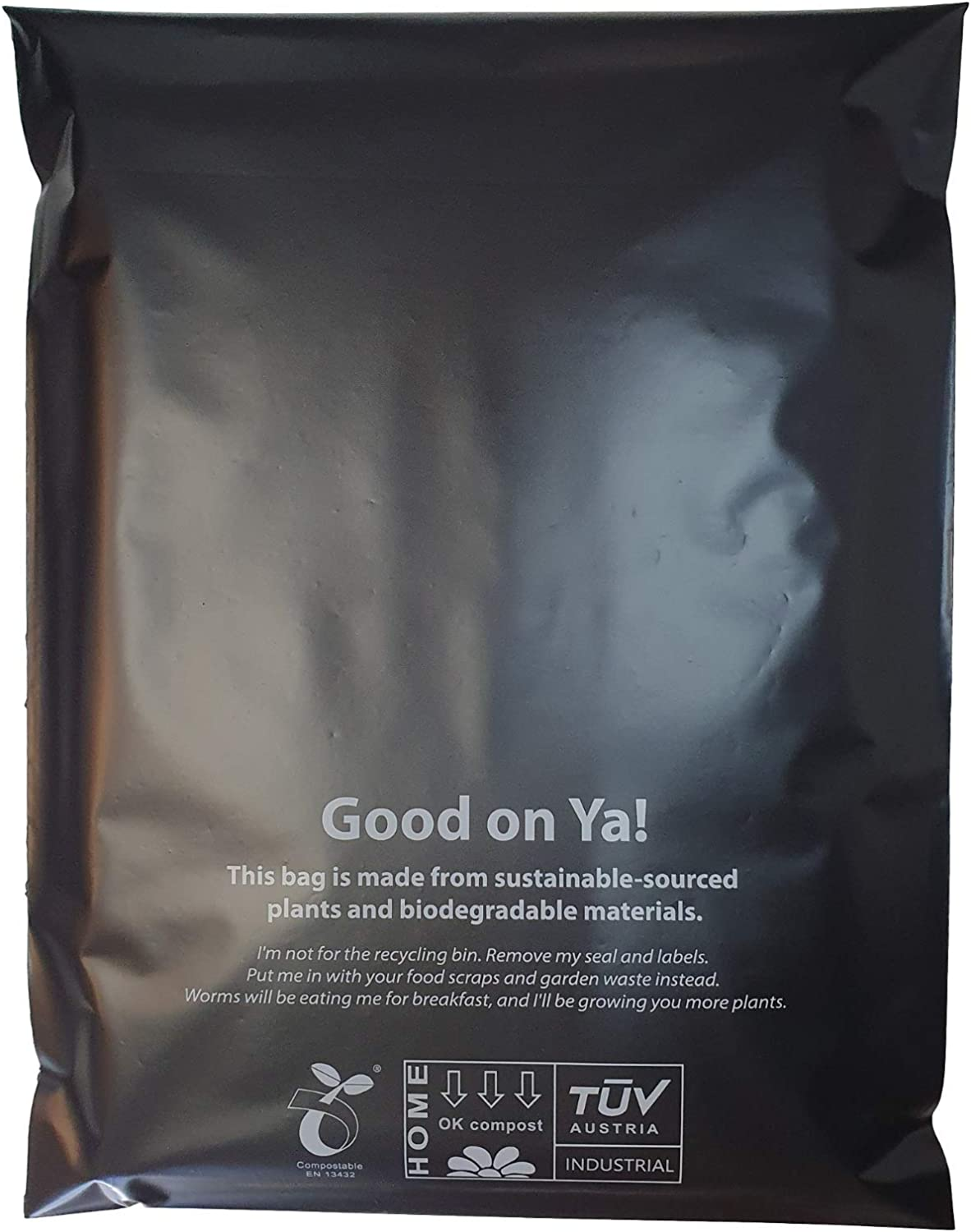 100 Pack Biodegradable Mailer Compostable Satchels Courier Shipping Bags Package (235Mm X 340Mm)