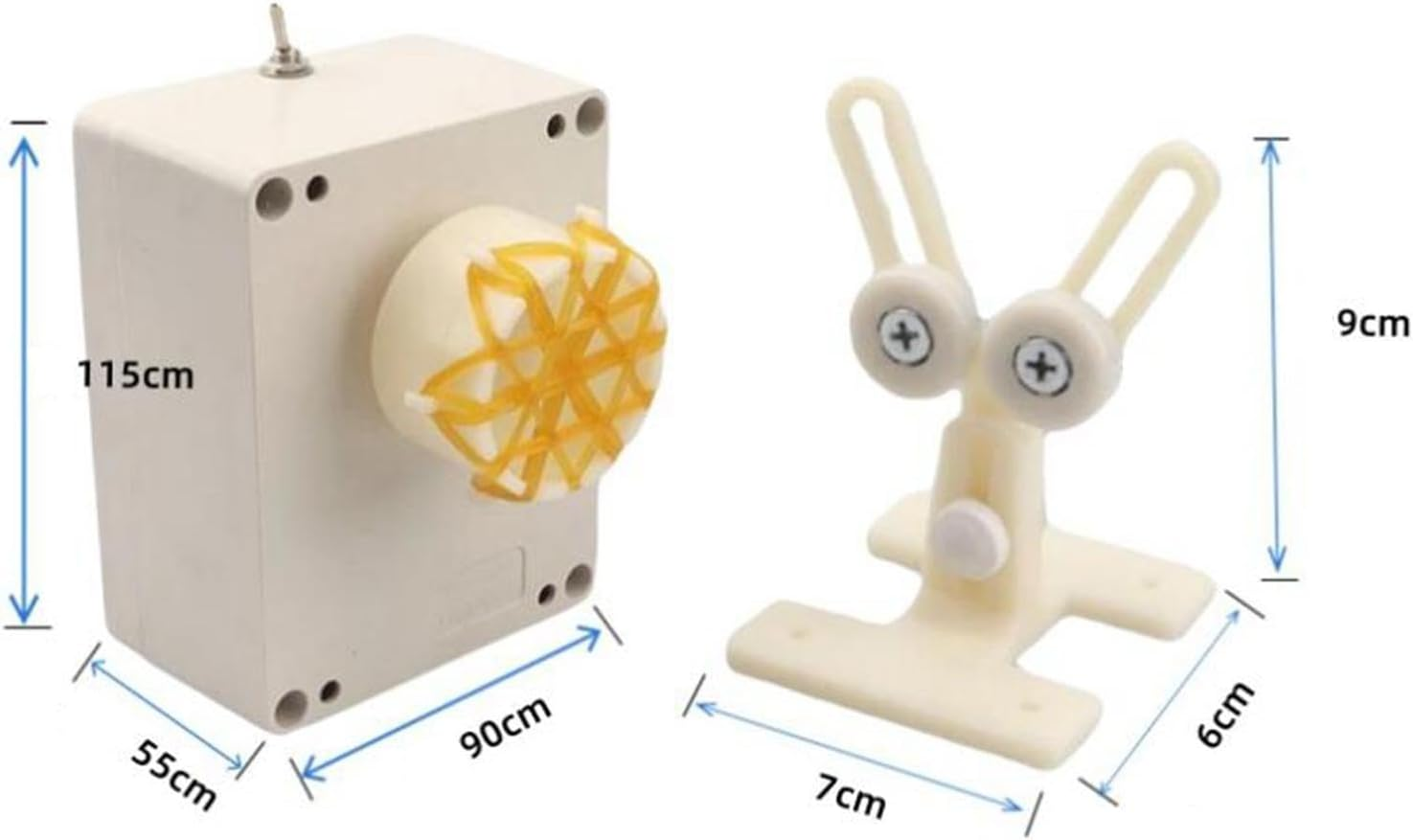 Harayaa Rod Wrapping Rod Building Tool Accs Fixed Rod Portable Repair Rod Fishing Rod Building Machine Fishing Winding Machine Set, a Set image number 1