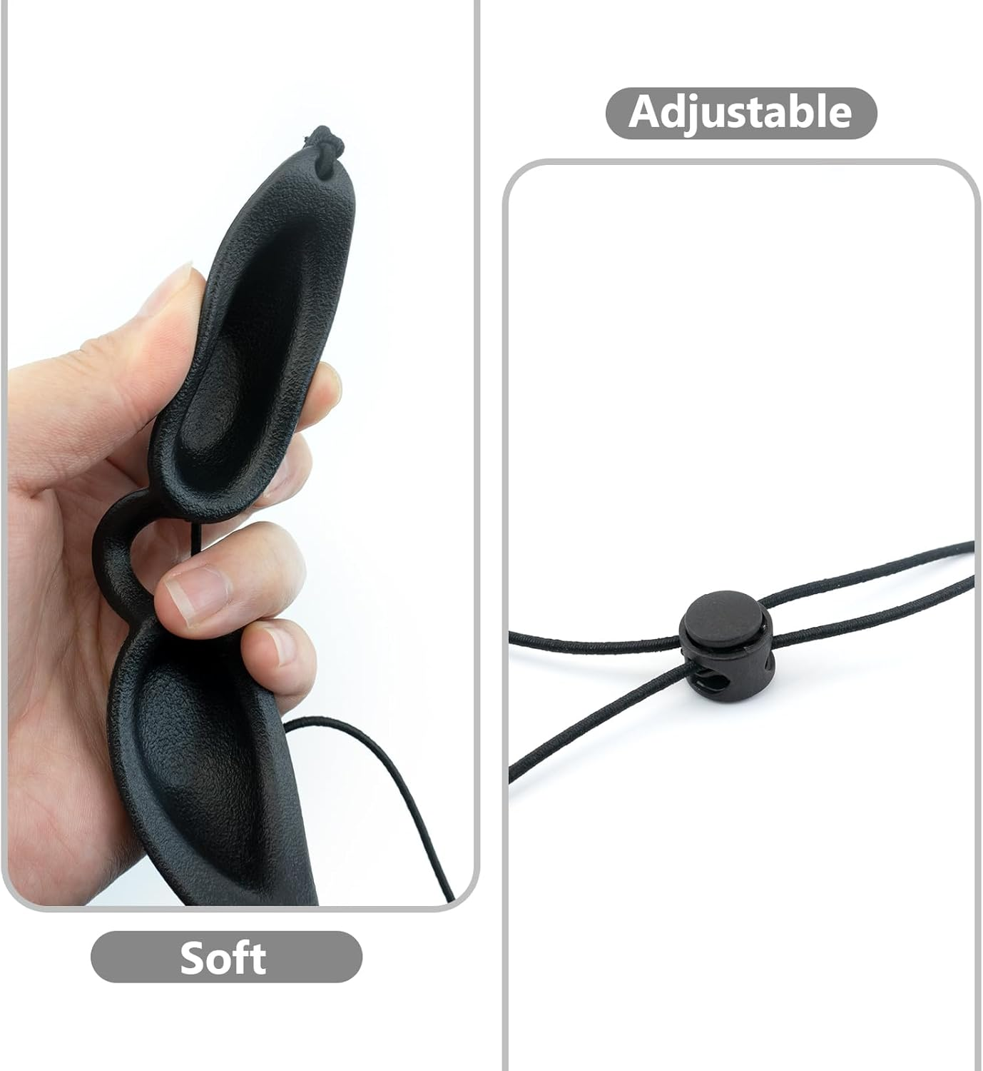 Safety Tanning Goggles and Durable Eye Patch Light Protection Eyewear with Transparent Bags for Patients in IPL, UV, Infrared LED Light Therapy Sunbathing on the Beach - Black image number 4