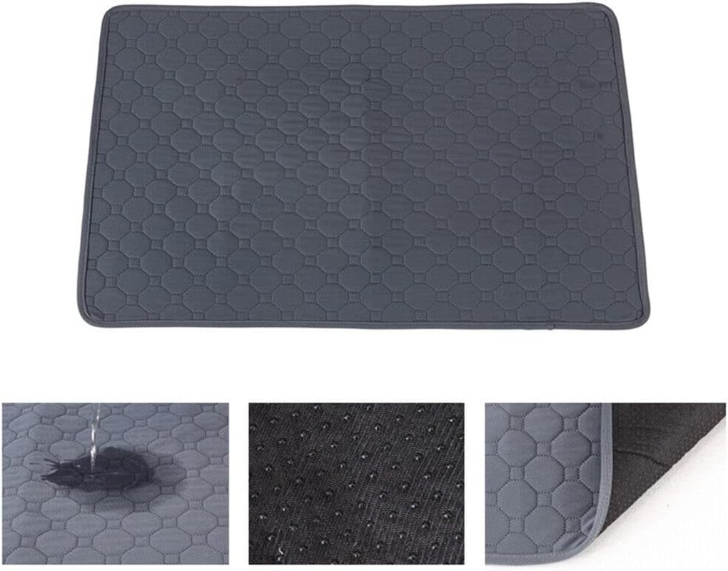 Washable Pet Dog Pee Pad Quick Dry Reusable Cat Puppy Training Wee Mat Pads Bed M image number 1
