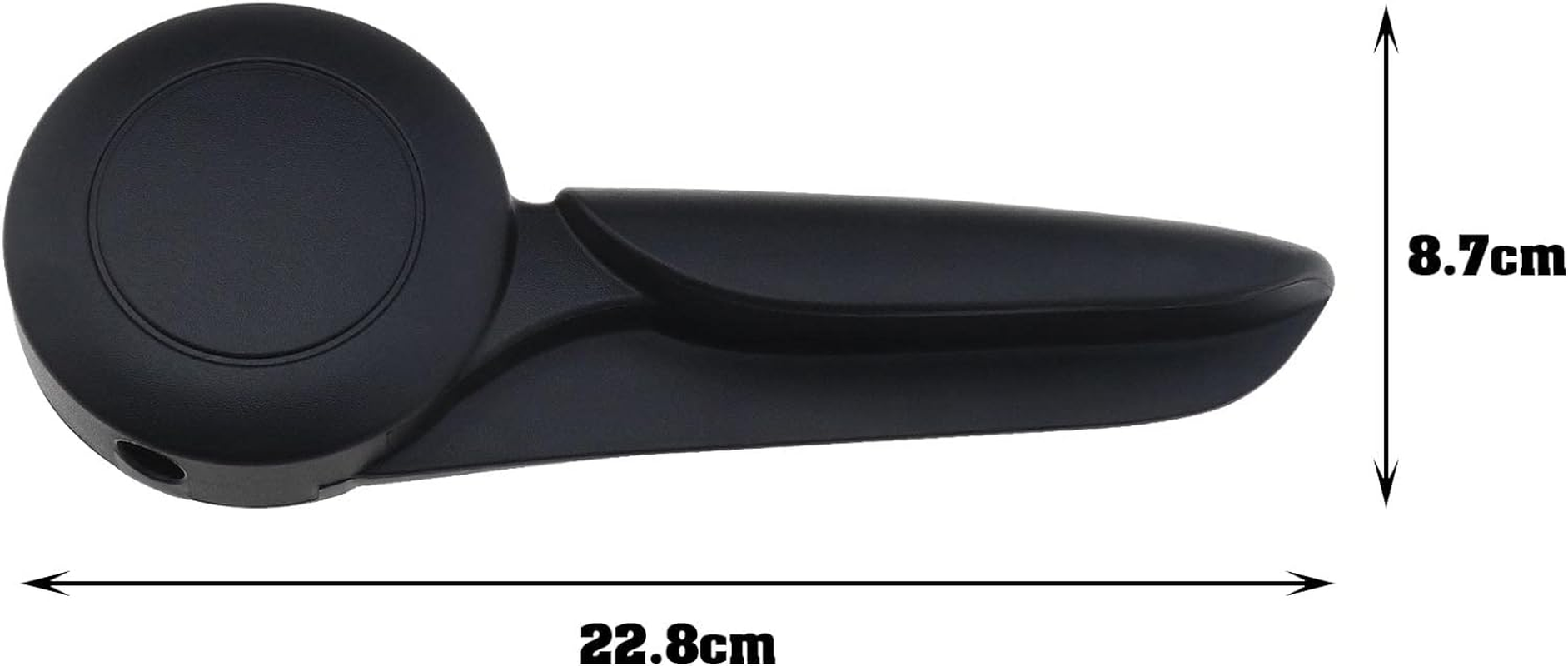 Emsea Right-Side Front Car Seat Adjustment Handles Lever Compatible with Mercedes-Benz A-Class W169 B-Class W245 W906 Sprinter Van Height Adjustment Handle A1699190261 Black image number 4