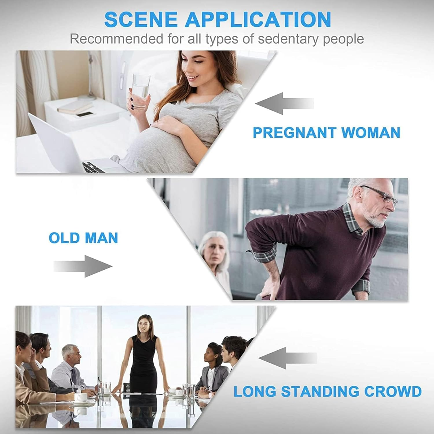 Memory Foam Knee Pillow: Ergonomic Design for Side Sleepers, Relieves Pain & Improves Sleep image number 6