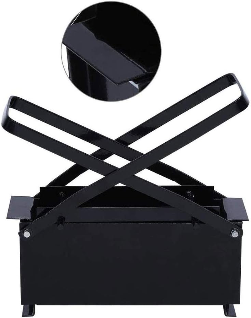 Alvinlite Briquette Press Paper Briquette Press, Manual Paper Press, Briquette Press for Waste Paper Briquettes, Steel Briquette Press, 13 X 26 X 9 Cm, Black image number 6