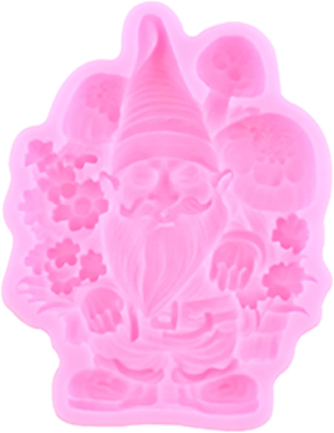 Christmas Fondant Molds Gnome Cake Decorating Silicone Molds Mushroom Chocolate Mold for Cupcake Topper Sugar Craft Chocolate Candy Gum Paste Polymer image number 4