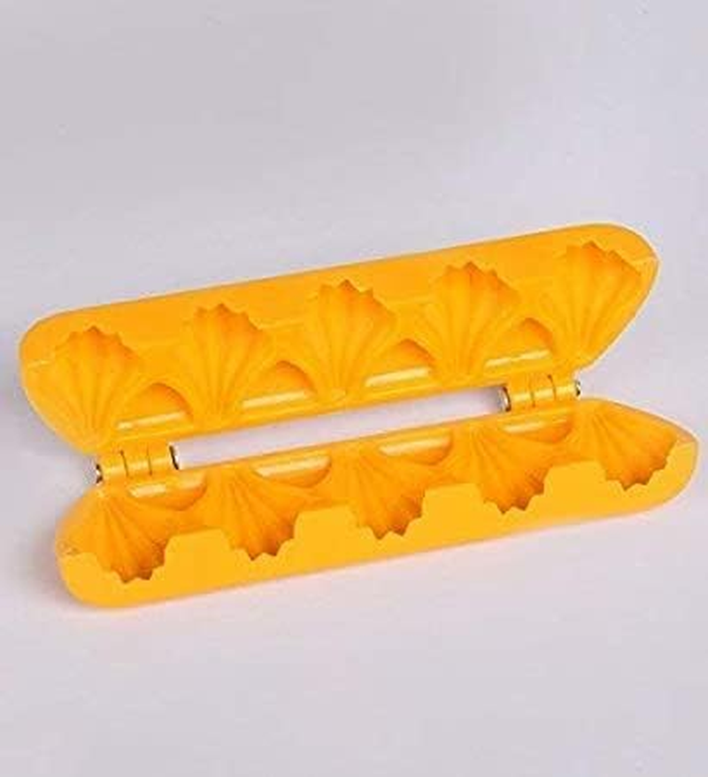 Plastic Modak Patti 5 Cavity Medium Size Mold Set of 1 15 Cms in Size Baking Tools for Muffin and Choclates image number 1