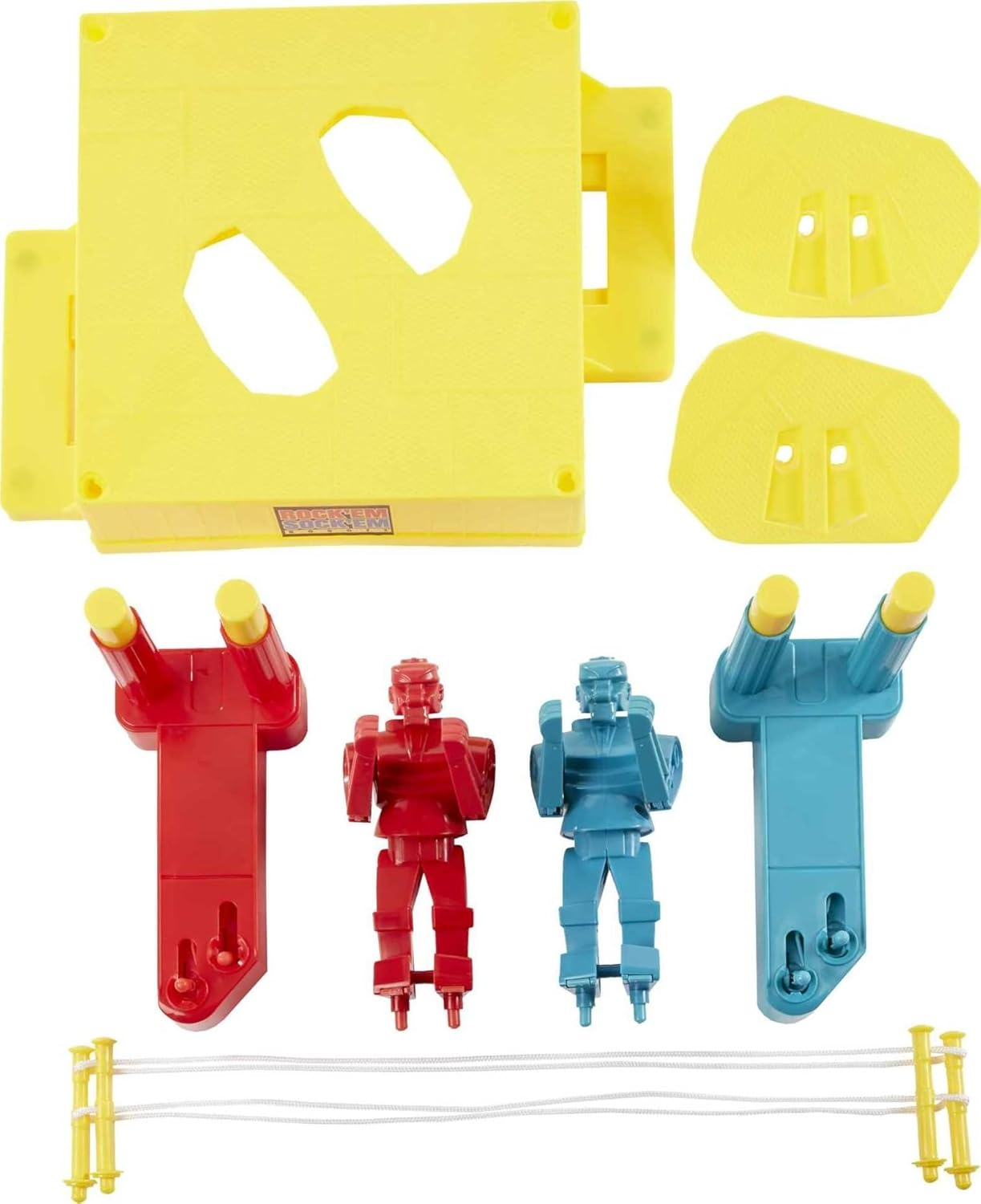 Mattel Games Rock 'Em Sock 'Em Robots: Action Figure Game for Kids, 2 Players image number 3