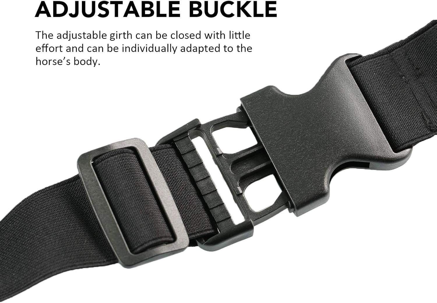 Harrison Howard Horse Stretch Hood without Ears Snug Fitting Hood with Zip Closure Covers Face, Shoulders, Mane, Chest and Withers Perfect for Show/Event Preparation - Blue image number 1