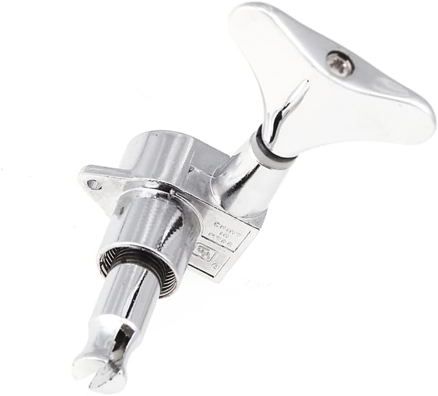 4 Chrome Sealed Tuning Pegs Tuners Machine Heads for Bass Guitar 2L+2R BBZY image number 3