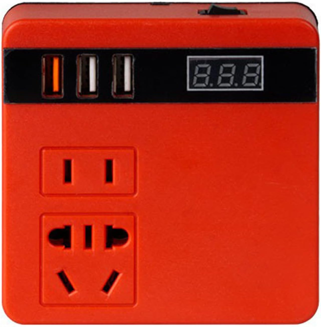 Xinyee 120W Lithium Battery Inverter Multifunction Lithium Tools Battery Inverter 21V to 220VAC Inverter Dual-Engine Intelligent Multiple Protections Inverter with Voltage Display Function