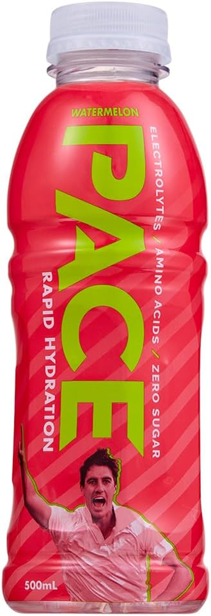 Pace Rapid Hydration &ndash; Watermelon &ndash; Natural and Zero Sugar &ndash; 12 X 500Ml Bottles image number 2