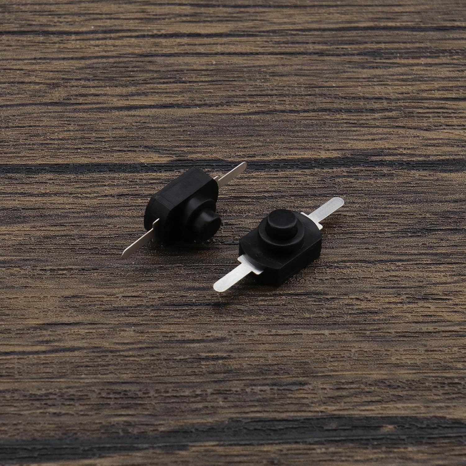 SING F LTD 40Pcs Latching Push Button Switch 2-Pin Torch Push Button Switch Self-Lock Push Button Switch for Audio-Visual Products Digital Products Remote Control image number 2