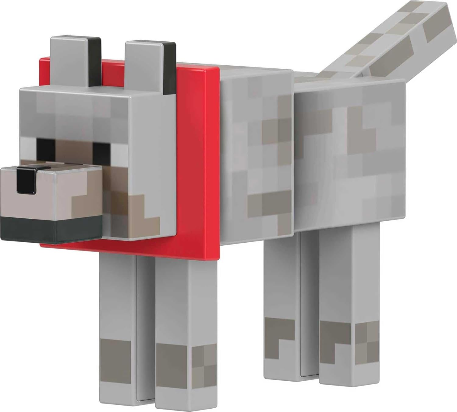Mattel Minecraft Diamond Level Wolf Action Figure & Die-Cast Accessories, Collectible Toy Inspired by Video Game, 5.5 Inch image number 5
