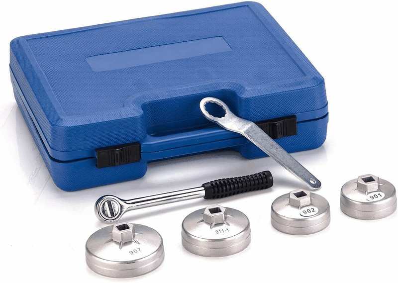 23Pcs Cap Type Oil Filter Wrench Set Automotive Removal Socket Tool Kit image number 1