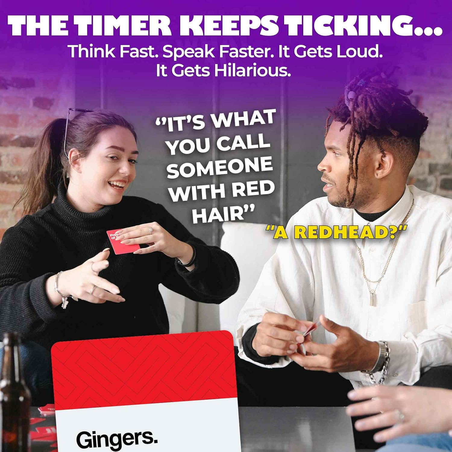 QUOKKA Card Board Games for Adults - Freedom of Speech. Adult Edition - Fast-Paced | Guess the Word | Easy to Play - Adult Party Game for Game Night image number 5