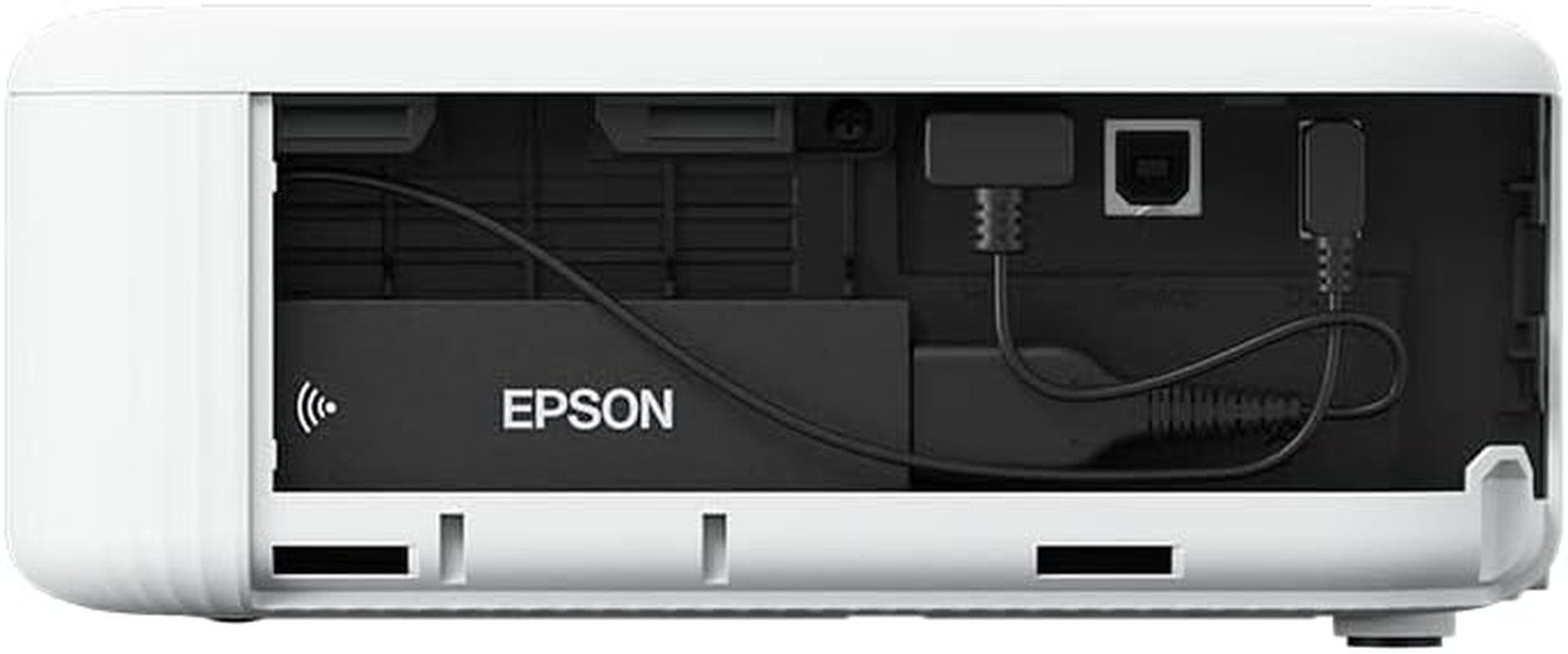 Epson CO-FH02 Full HD 1080P Smart Streaming Portable Projector, 3-Chip 3LCD, 3,000 Lumen Colour/White Brightness, Android TV, 5W Speaker, Home Entertainment image number 5