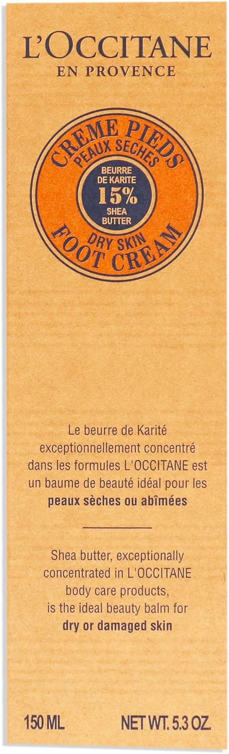 Loccitane Shea Butter Foot Cream - Dry Skin, 150 Ml image number 5