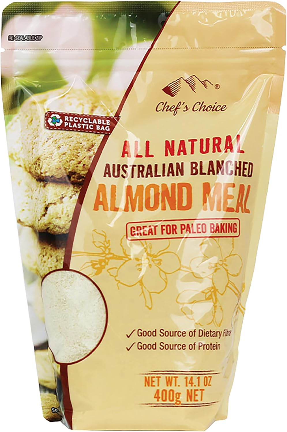 Chef'S Choice Australian Almond Meal 400G image number 1
