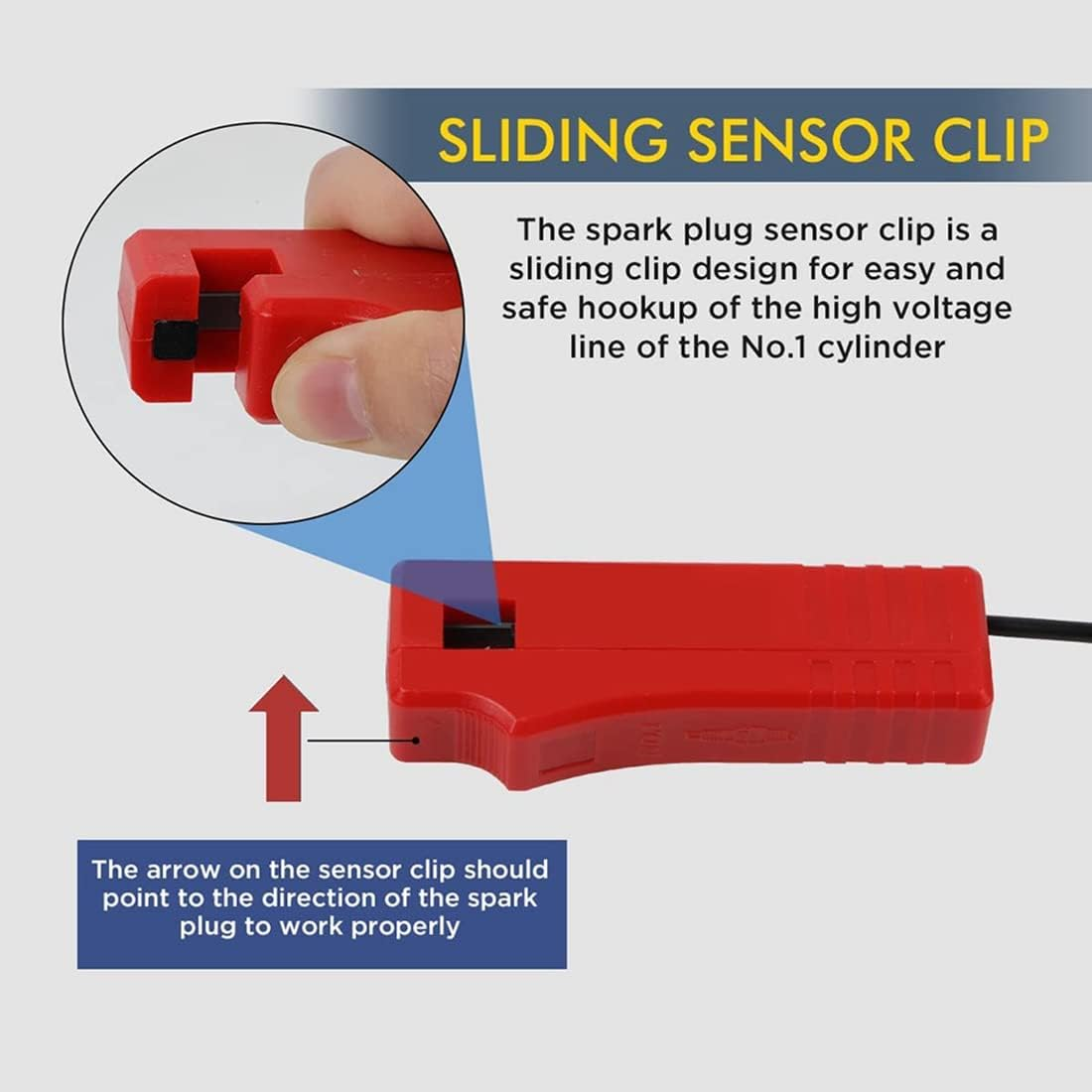 Timing Light 12V Ignition Timing Light Automotive Strong Flash Timing Lights, Overload Protection for Car, Motorcycle image number 1