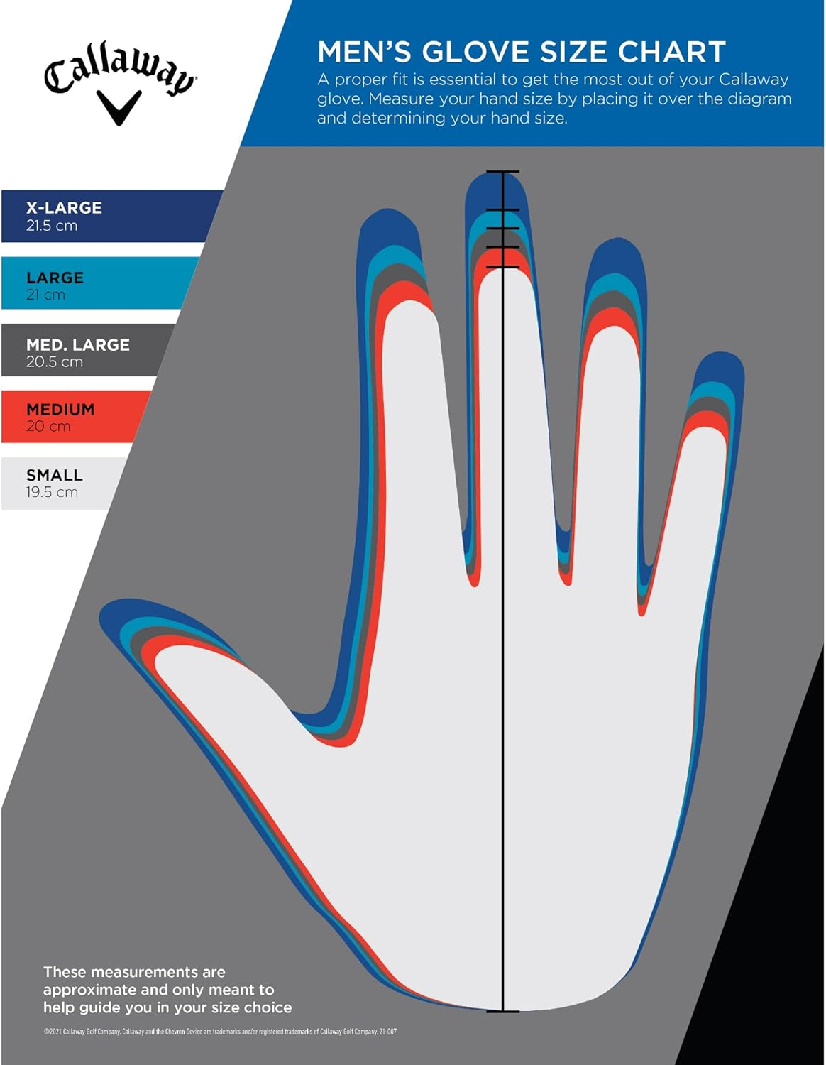 Callaway Golf 2023 Men'S Weather Spann Golf Glove image number 5