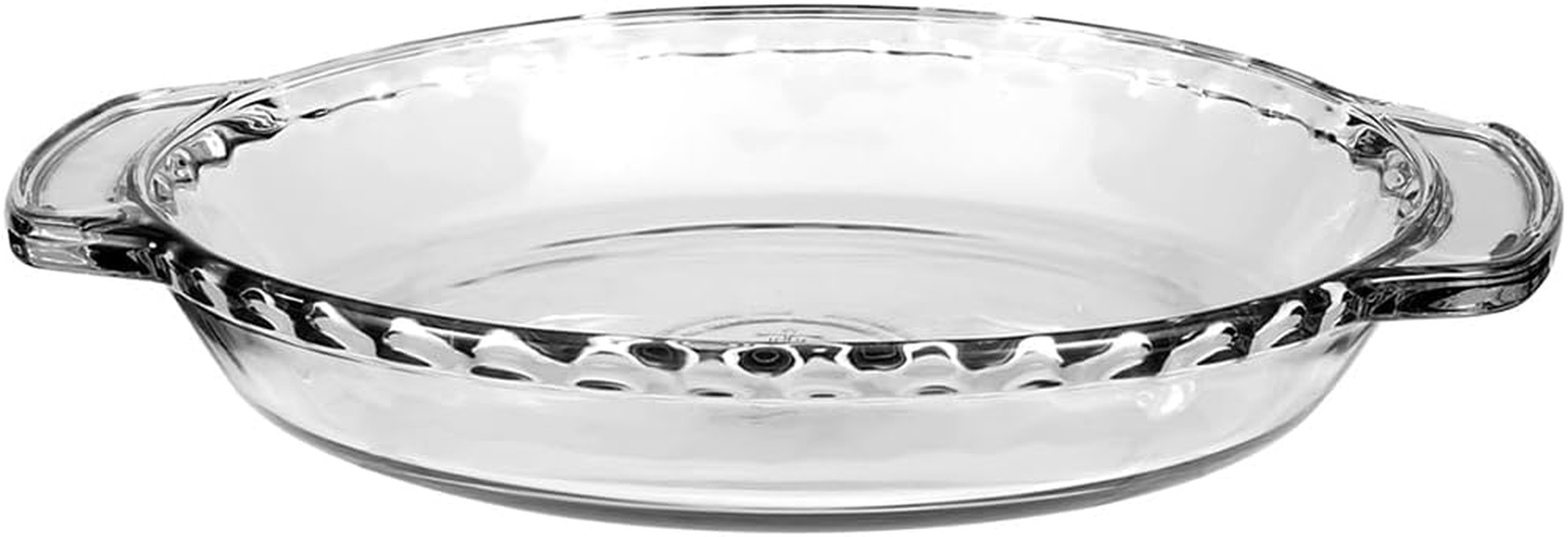 Anchor Hocking Oven Basics 9.5-Inch Deep Pie Plate, Clear, 1 Piece image number 4