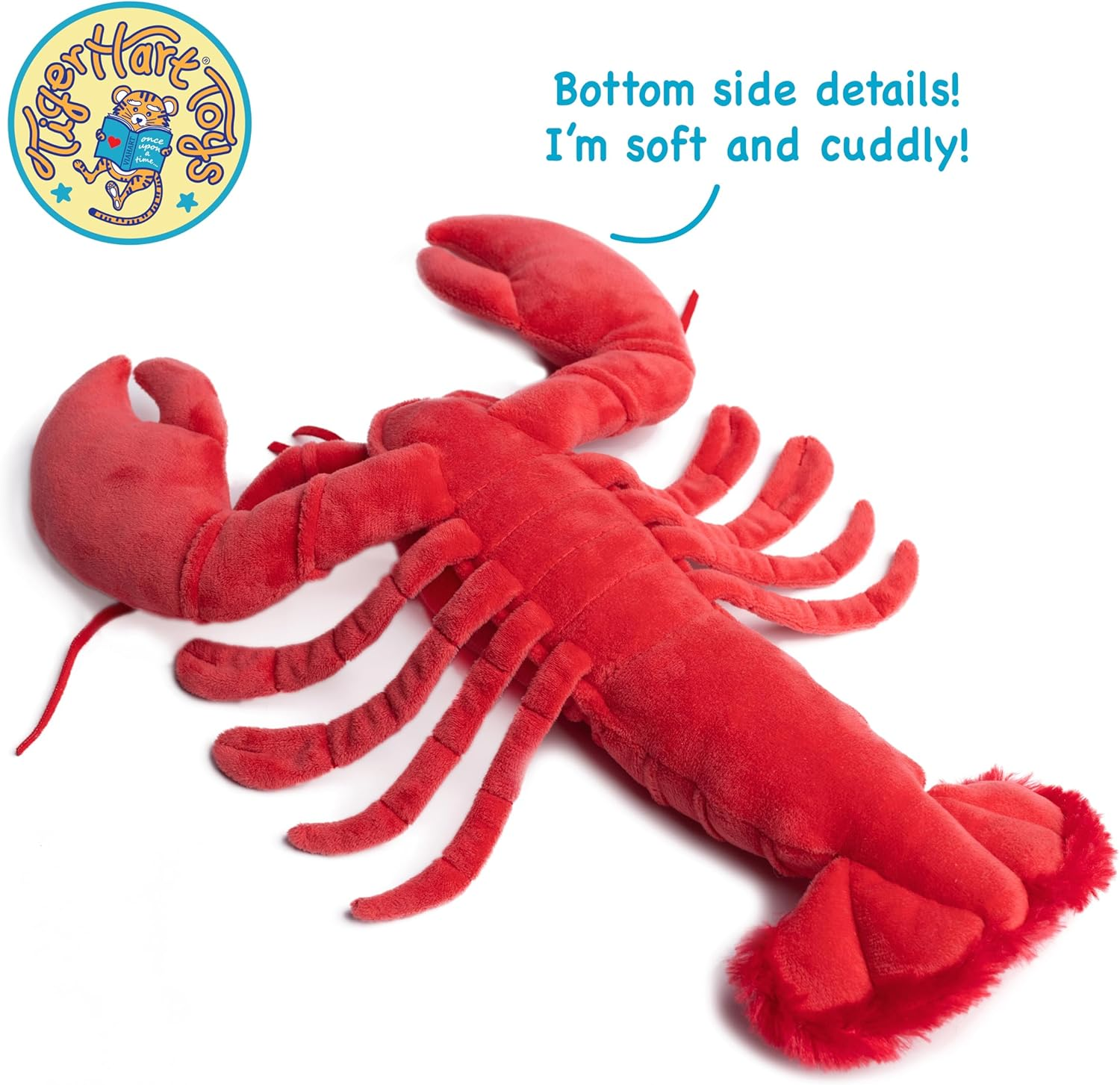 Lenora the Lobster - 13 Inch Stuffed Animal Plush image number 4