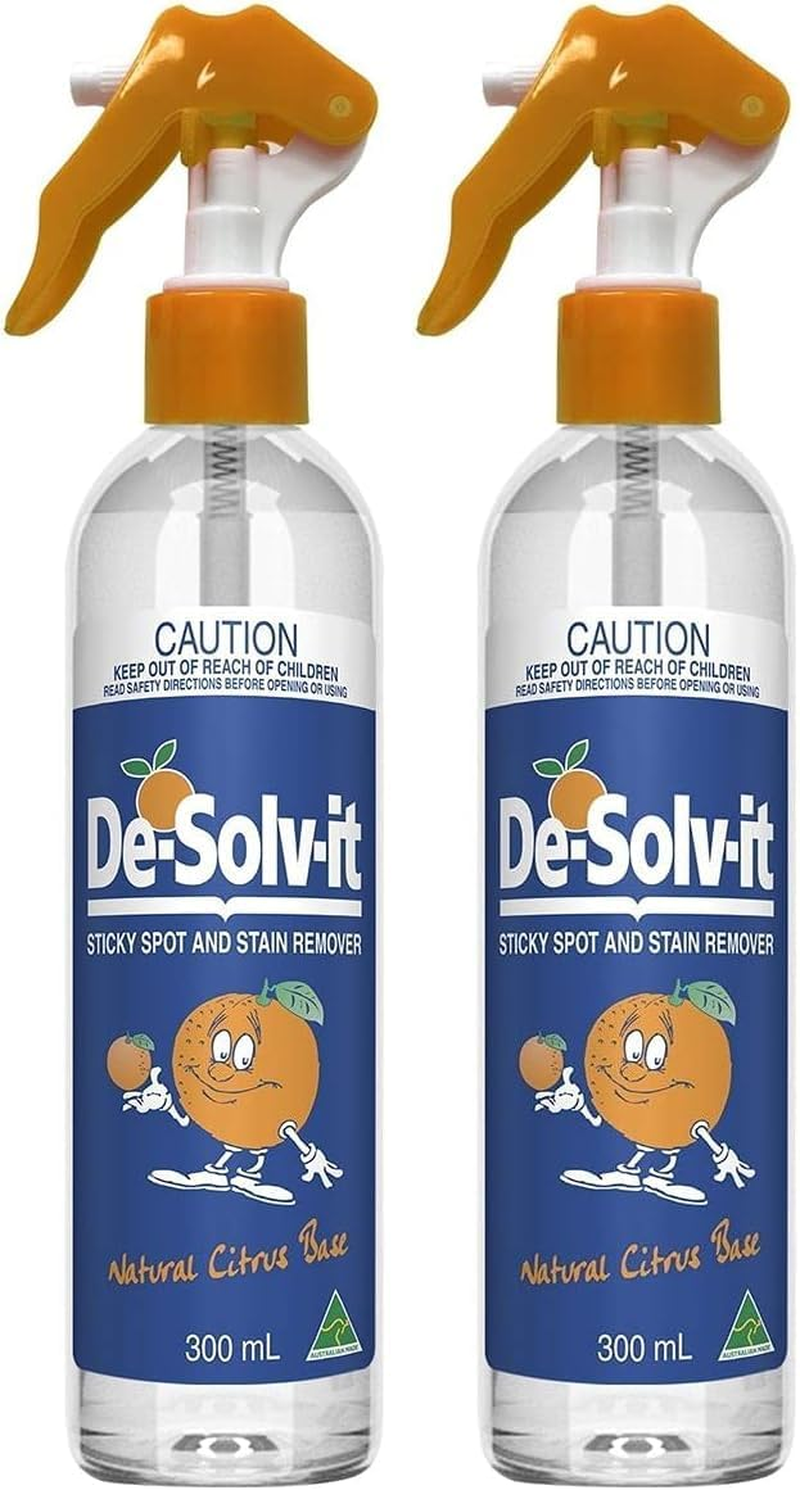 De-Solv-It Natural Citrus Base Sticky Spot and Stain Remover Spray 300 Ml, 300 Ml