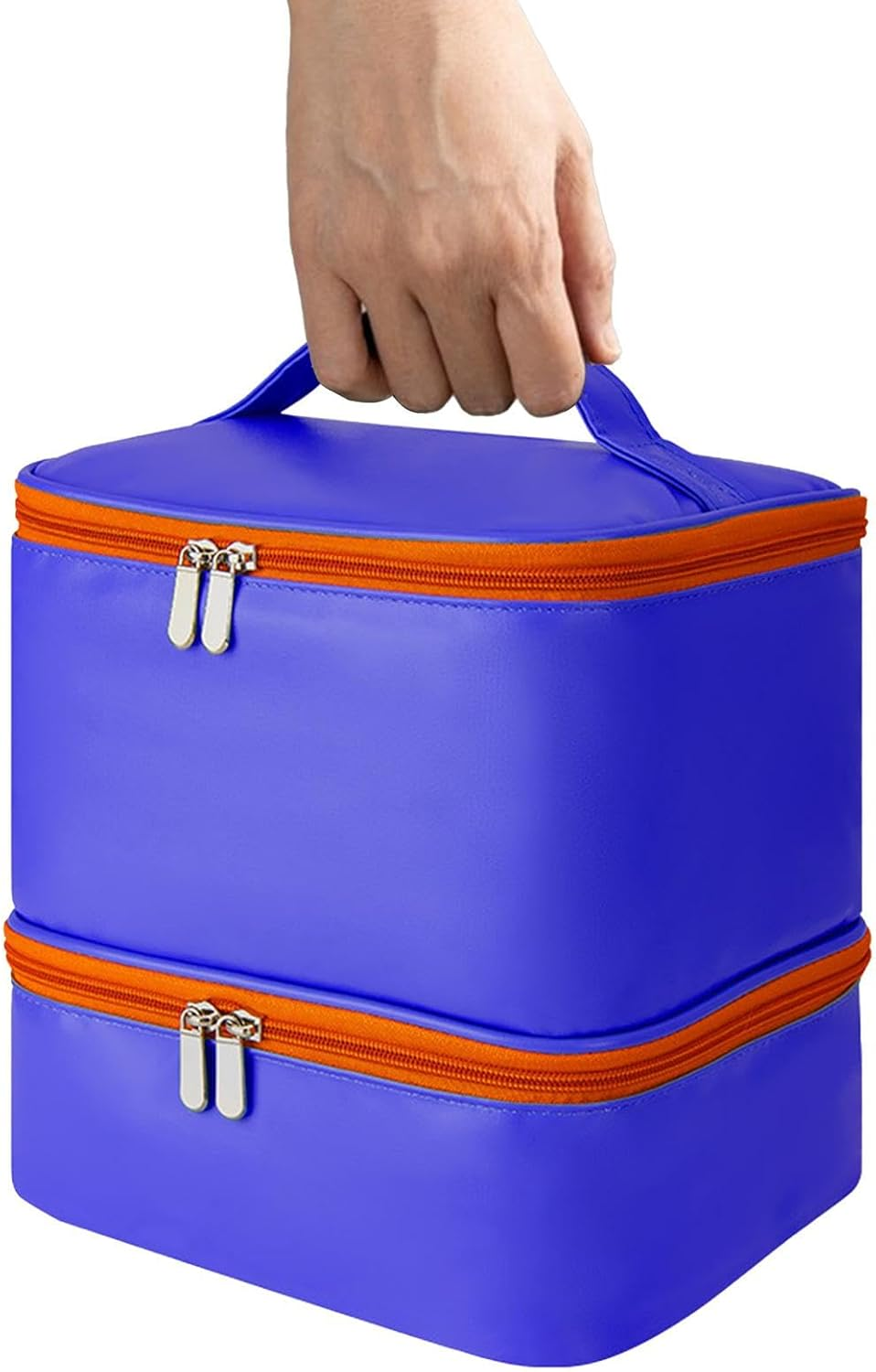 Gel Nail Set-Organizer Case, Nail Gel Organizer Case High Capacity | Contains 30 Bottles of Nail Glue, Travel Case for Cosmetics, Nail Lamp, Massa Oil image number 3