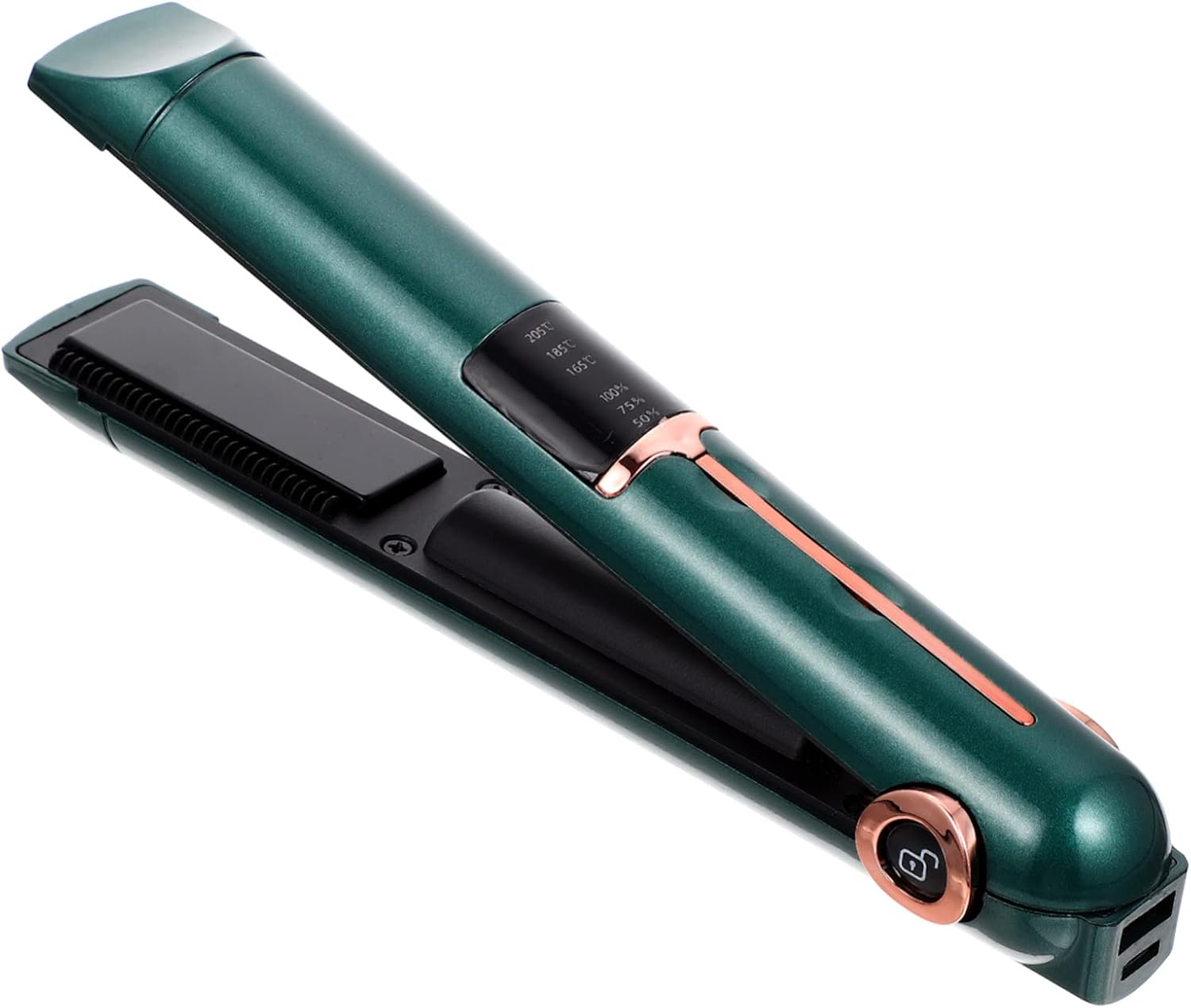 Minkissy Dual Purpose Hair Straightener Curler Styling Wand Wireless Portable Curling Iron Hair Styling Tool for Home Barbers