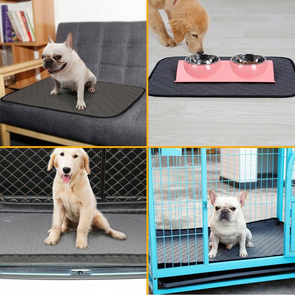 Washable Pet Dog Pee Pad Quick Dry Reusable Cat Puppy Training Wee Mat Pads Bed M image number 2