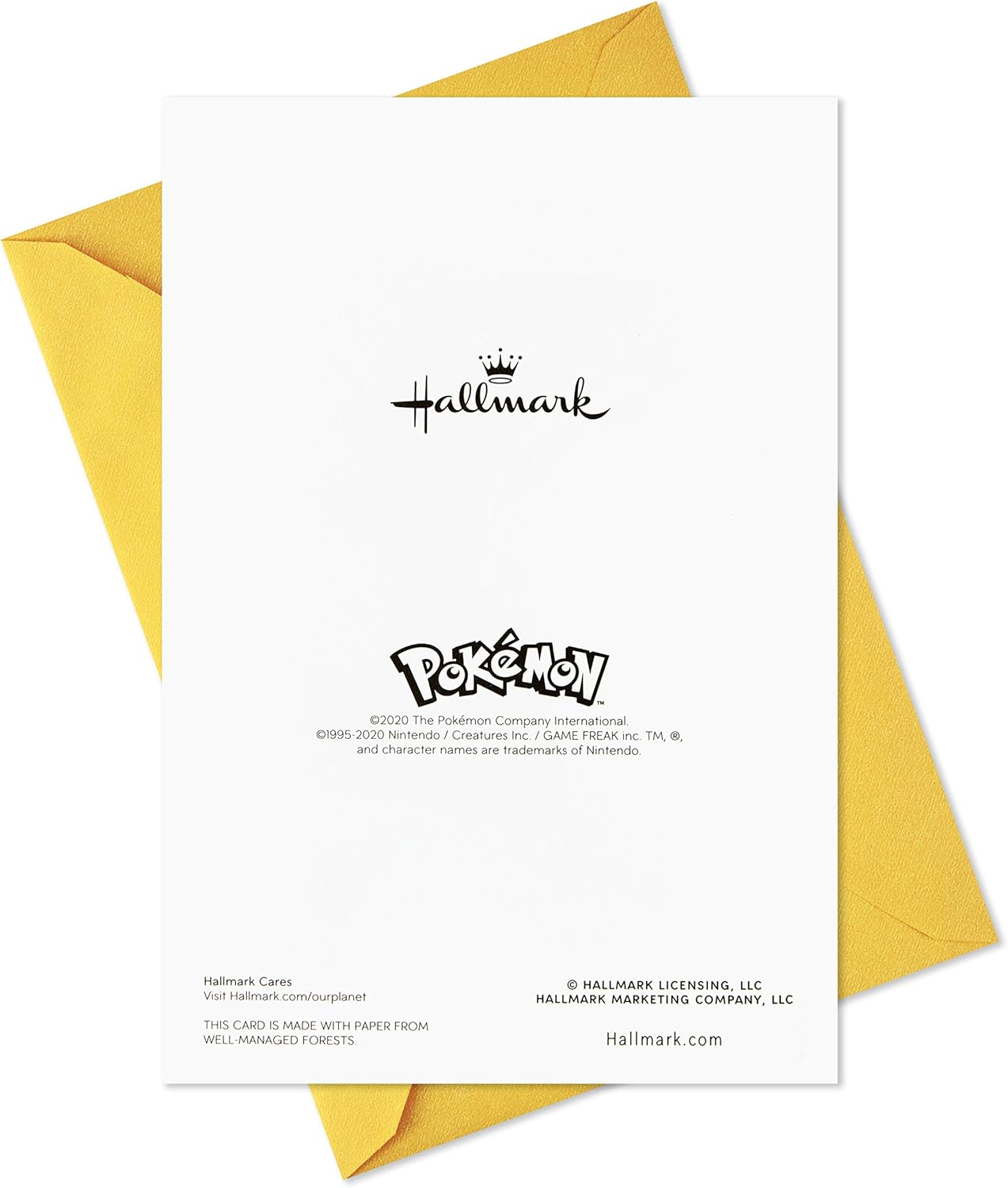 Hallmark Pok&eacute;mon Birthday Card (Wild Pikachu) image number 3