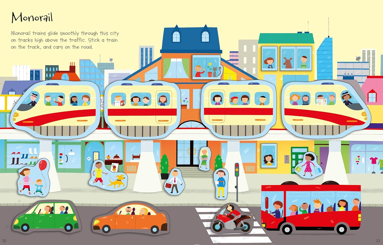 First Sticker Book Trains image number 3