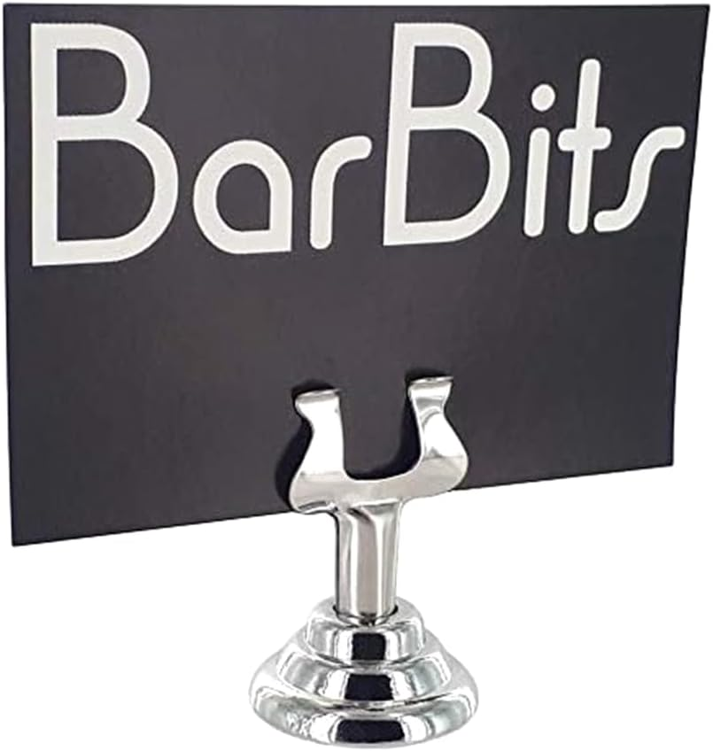 Label Clip Metal Pack of Wedding Place Card Table Numbers Holders for Restaurants, Cafes and Cake Shops image number 4