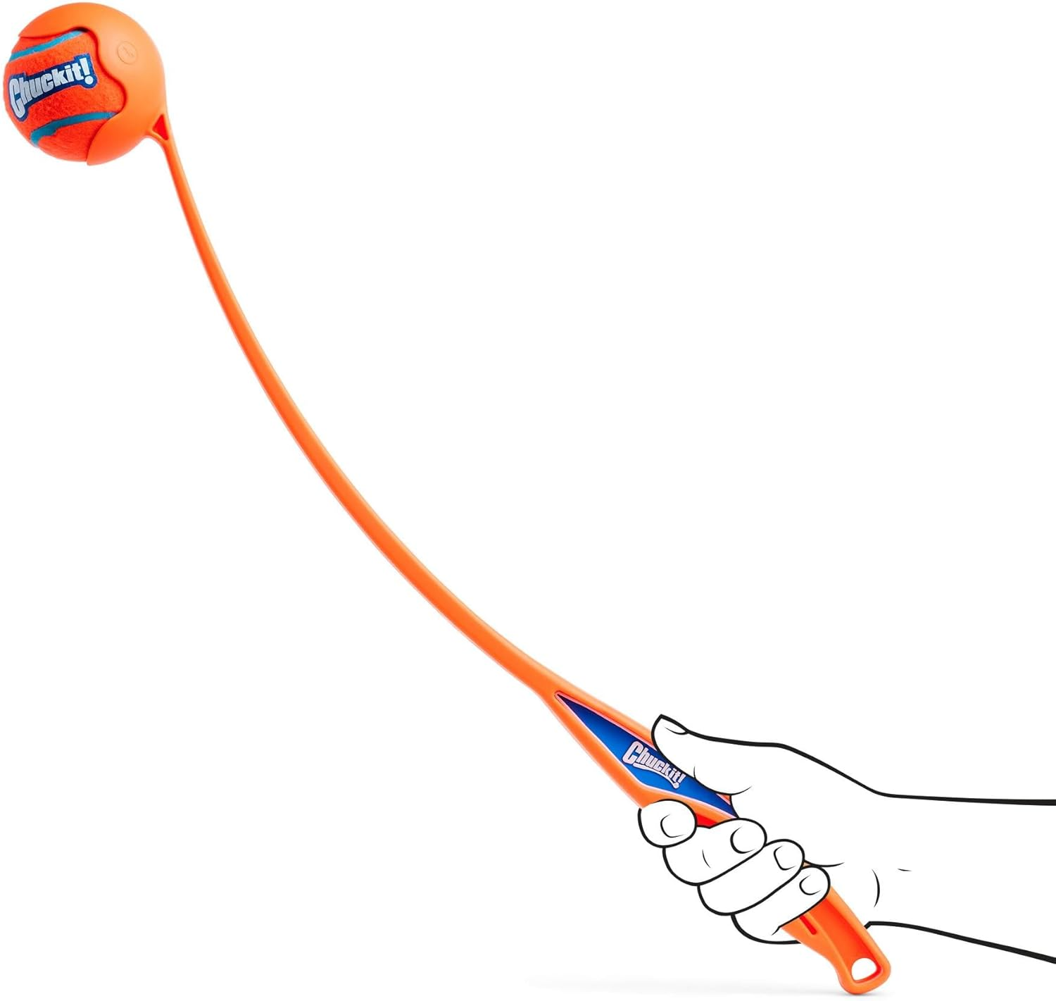 Chuckit! Sport 26L Dog Ball Launcher, 26" Length, Includes Large Ball (3") for Dogs 60-100 Pounds image number 1