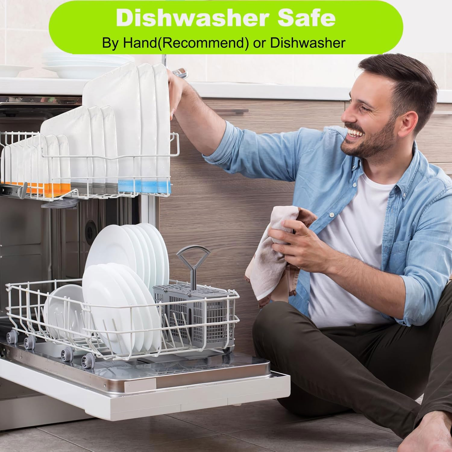 10 Pack Reusable Food Storage Bags, BPA Free PEVA Reusable Freezer Bags, Extra Thick & Leakproof, Silicone Bag with Zipper, 3 Sizes for Marinate Meats, Sandwich, Snack, Cereal, Travel Item image number 5