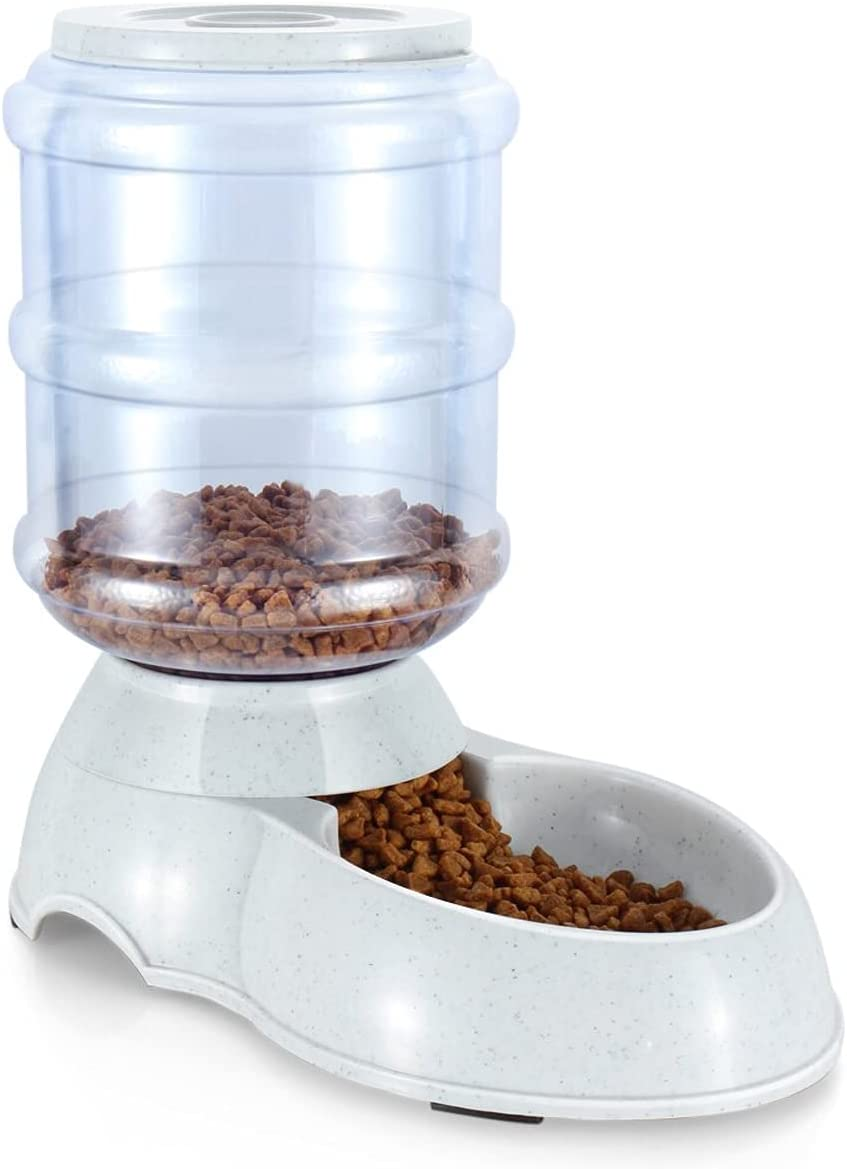 Vaygway Self Dispensing Pet Feeder &ndash; Automatic Gravity Dog Cat Feeder &ndash; Dry Food Dispenser Gravity Feeder &ndash; Automatic Pet Feeder Cat Feeder