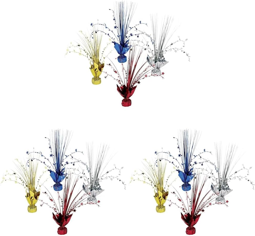 Foil Spray Centrepiece - Gold image number 6