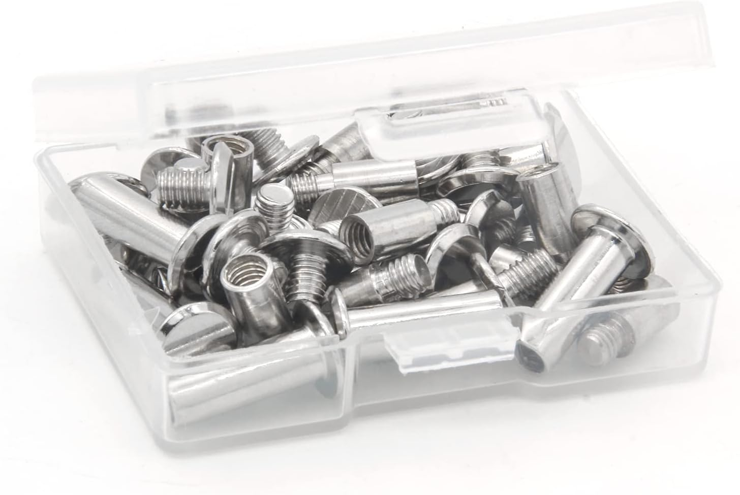 30 Pack Chicago Screws and Extention Posts for Binding Extending Scrapbook Photo Album Refill Pages Compatible with Pioneer Photo Albums (Silvery, Diameter 5Mm) image number 4